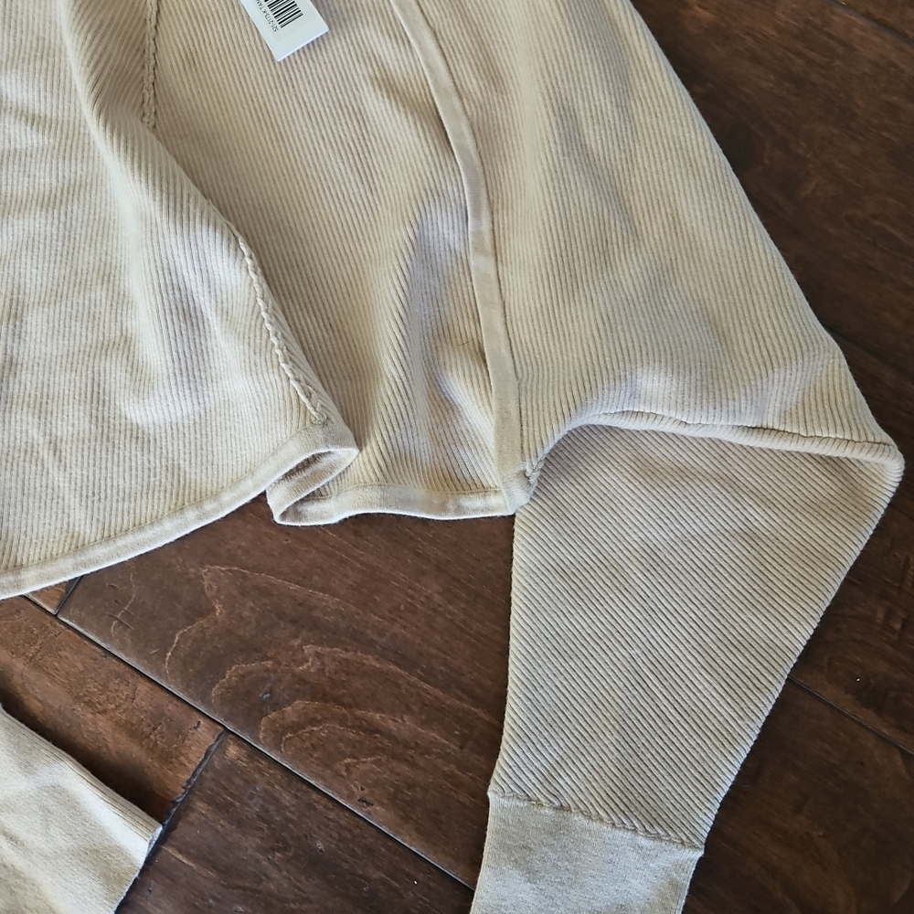 Jonathan Simkhai Tan Ribbed Cardigan - Picture 4 of 4